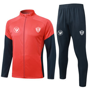 男士足球夹克上衣 泰国品质足球训练服套装 全拉链足球夹克套装批发 - Product Image 2