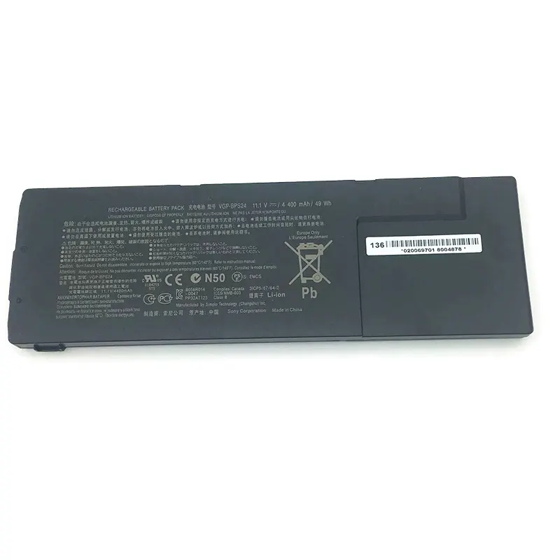 Batería original para ordenador portátil Sony VAIO VPC-SB16FA/B, 11,1 V, 6 celdas, BPS24, gran oferta