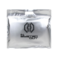 Sac isotherme UniOne personnalisé avec logo, en plastique CPE dépoli, avec poignée longue et fermeture éclair, pour produits de santé et hôpitaux