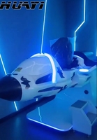 Simulateur de vol en réalité virtuelle à 360 degrés le plus vendu pour parcs d'attractions intérieurs et centres commerciaux – Équipement MR pour avions de chasse