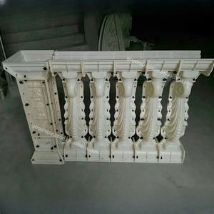 Nuovo Design decorativo in plastica resistente recinzione balaustre corrimano stampi per balcone balaustra cemento barriera palo Design - Product Image 3