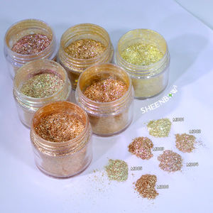 Sheenbow廉价高颜料眼妆迷你宽松自有品牌闪光颜料粉末眼影 - Product Image 2