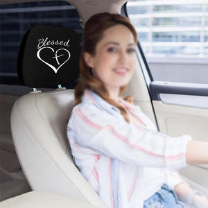 Housse <span class=keywords><strong>de</strong></span> Tête <span class=keywords><strong>de</strong></span> Siège Personnalisée Premium Tissu Doux Respirant avec Votre Design Personnalisé Protège les Sièges d'Origine Housses <span class=keywords><strong>de</strong></span> Tête <span class=keywords><strong>de</strong></span> Siège Personnalisées - Product Image 5