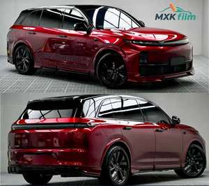 Vinilo para Envoltura de Autos en Blanco, Rojo, Morado Mate, Rojo Negro, Rojo Sangre, Verde y Rojo Personalizado - Product Image 2