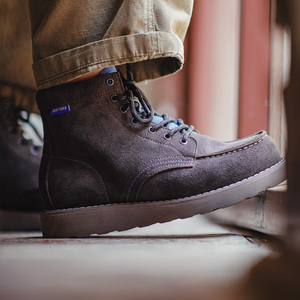 <span class=keywords><strong>Stivali</strong></span> da Uomo Maden: <span class=keywords><strong>Stivali</strong></span> da Lavoro da <span class=keywords><strong>Cowboy</strong></span> in Pelle Scamosciata, Stivaletti alla Caviglia con Suola Rialzata Stile Americano Retrò, Comodi per l'Escursionismo, Tendenza Autunno 2026 - Product Image 2