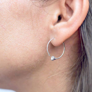 Pendientes de Aro de Acero Inoxidable EManco, Geometría Moderna, Joyería Ligera de Lujo para Mujer - Product Image 2