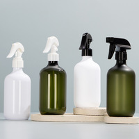 Botella de Spray PET Ámbar de 300ml 500ml para Jardinería, Uso en Pisos y Hogar - Pulverizador Recargable para Plantas con Gatillo Duradero