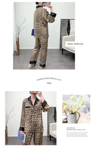<span class=keywords><strong>Pigiama</strong></span> da <span class=keywords><strong>donna</strong></span> invernale con stampa leopardata da <span class=keywords><strong>donna</strong></span> - Product Image 6
