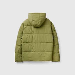 Chaqueta Acolchada de Color Sólido de Alta Calidad y Bajo Precio para Hombre 2025, Chaqueta de Burbuja Extra Grande para Hombre, Ropa de Calle Más Vendida - Product Image 5