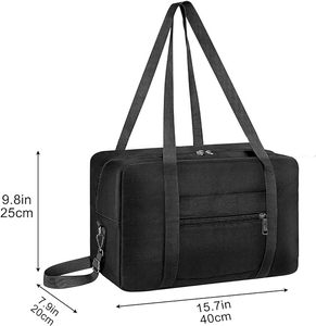 Vente chaude Ryanair cabine sacs week-end <span class=keywords><strong>sac</strong></span> <span class=keywords><strong>de</strong></span> voyage 40*20*25CM Polyester personnalisé mode unisexe HY 1pc/poly <span class=keywords><strong>sac</strong></span> soie impression fermeture éclair - Product Image 3