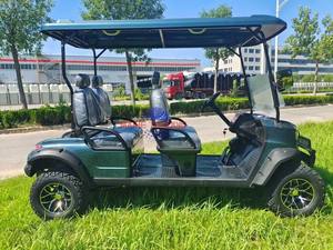 Voiture de golf électrique de luxe 4+2 places (6 places) avec batterie au lithium, sièges haut de gamme – Meilleur prix direct usine chinoise - Product Image 5