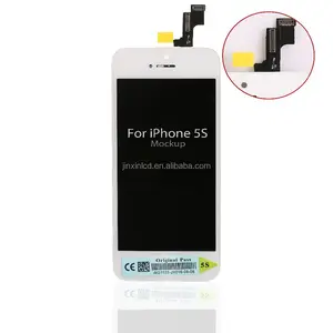 Asli untuk Apple Iphone 5 S Front Perakitan Asli Merek Baru Pengganti untuk Iphone 5 S Lcd Layar