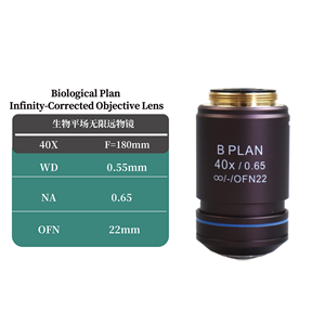 20.<strong>32mm</strong> RMS Parfocal Biological Plan Achromatic Infinity-Corrected Objective <strong>Lens</strong> Anti-Reflective Coating OEM Compatible - Product Image 6