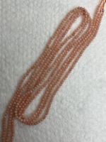 Fournisseur Factaory perles rondes de corail de bambou rose à facettes de 2mm de haute qualité pour colliers