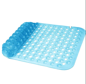 Tapis de bain antidérapant en PVC tapis de sol doux et absorbant à motif fantaisie pour la maison et l'hôtel tapis de douche moderne - Product Image 1