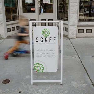 Jh-mech bảng bánh sandwich màu đen ký Bảng <span class=keywords><strong>menu</strong></span> kim loại khung tối giản cho màn hình sự kiện kinh doanh đám cưới - Product Image 2