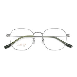 Montures de lunettes en titane géométriques Danyang 6116, monture complète, légères, unisexes, verres en acrylique - Product Image 1