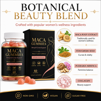 Formule Synergique Gommes de Maca, Fenugrec, Pueraria Mirifica, Collagène pour la Mémoire et le Soutien du Sommeil Adulte Sans Gluten Biologique ODM