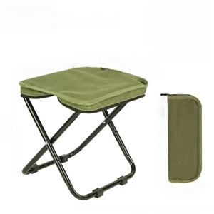 Silla plegable para acampar al aire libre, taburete multifuncional, taburete de pesca ultraligero, bolso de ocio portátil, silla, muebles de exterior - Product Image 1