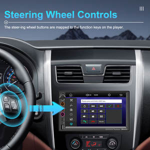 Reproductor de audio universal para coche Mp5 con pantalla táctil HD de 7 pulgadas, sistema multimedia para coche Android Auto/carplay Gps Dsp - Product Image 5