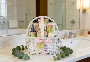 Set de Regalo de Baño Floral Moderno para Mujer - Kit de <span class=keywords><strong>Spa</strong></span> de Lujo de 9 Piezas con Ingredientes Naturales - Regalo para <span class=keywords><strong>el</strong></span> Día de la Madre y Bodas - Product Image 5