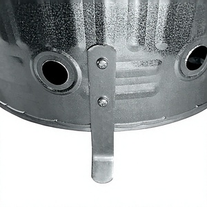 Heavy Duty Galvanized Steel Garden Waste Incinerator Bin with Lid, Outdoor <b>Leaf</b> Burner, Metal Trash Burner Can for Garden Debris - Product Image 3