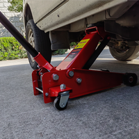 Cric hydraulique à plancher en acier Epont YP1104, 3 tonnes, profil haut, pour levage de voiture