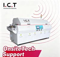 Four de refusion SMT professionnel de haute performance, machine de soudage à refusion à air chaud, machine de soudage à refusion pour PCB avec large compatibilité en Chine