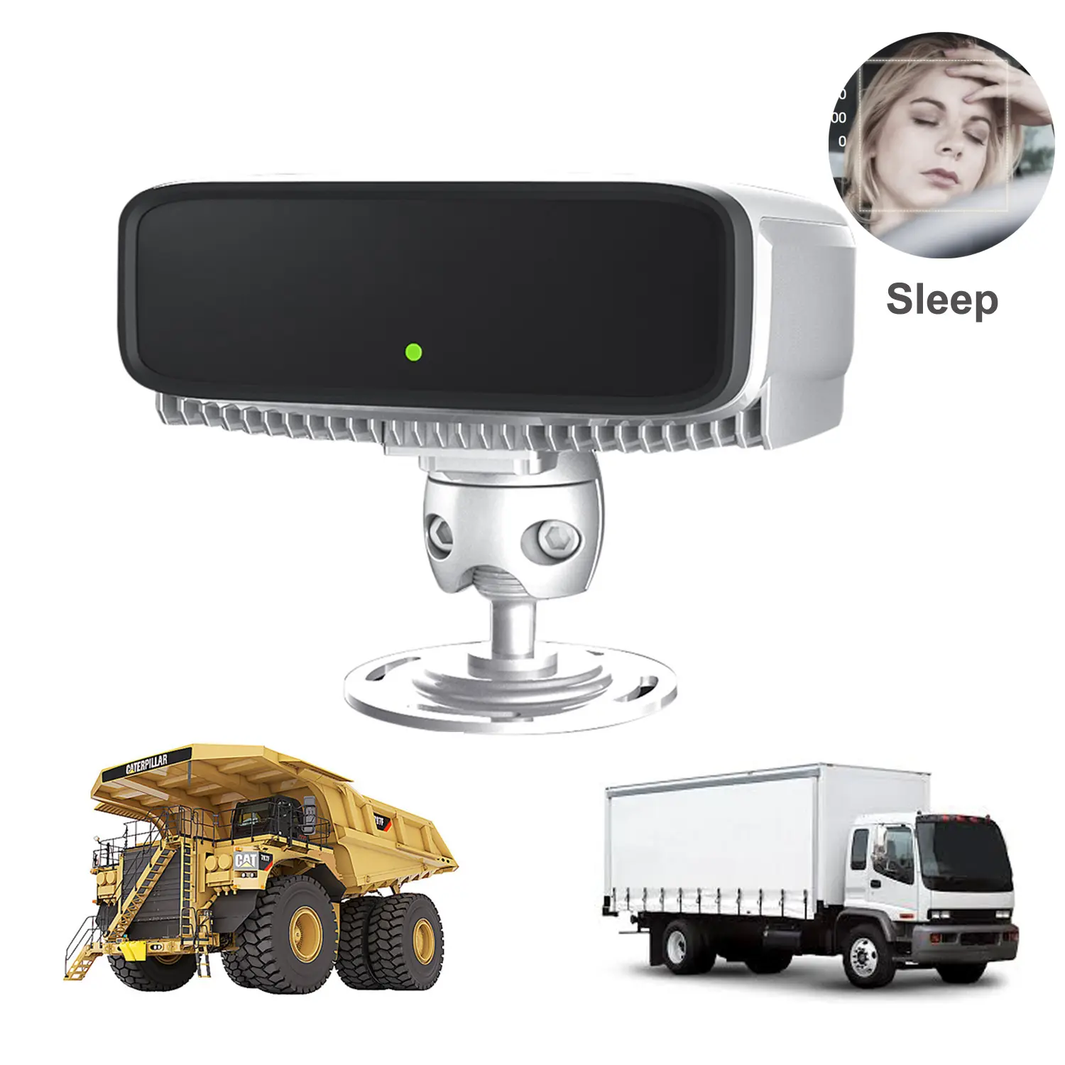 Driver Sleep detection and alarming system