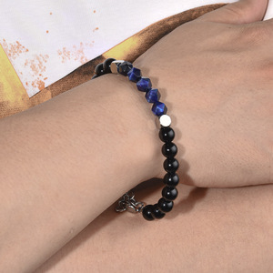 <span class=keywords><strong>Bracelet</strong></span> en cristal de tourmaline noire brute naturelle pierre de guérison bracelets en quartz rose de tourmaline pour hommes - Product Image 5