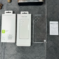 Haute Transparent Anti-Jaune Anti-Rayures Officiel Ultra-mince Clair Téléphone Cas S22Ultra S23Fe S24 Caméra Lentille Protecteur Couverture