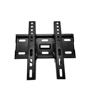 Factory wholesale VESA200*200 fixed lcd led wall mounted bracket for 14"-42" tv