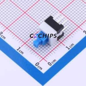 YTS70L250CU Push Button Switch Through hole Component (THT) Switch Self-Locking 2.5N - Product Image 1