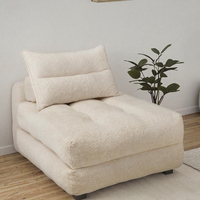 Ensemble de sofas compressés modernes meubles chaise longue décontractée vente directe d'usine meubles compressés