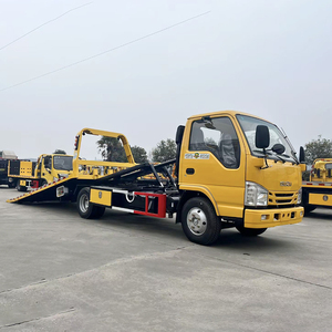 Carro attrezzi <span class=keywords><strong>usato</strong></span> ISUZU con pianale ribassato 4x2, 10 tonnellate, con motore Cummins Euro 5, veicolo di recupero stradale per impieghi gravosi, per esportazione - Product Image 2