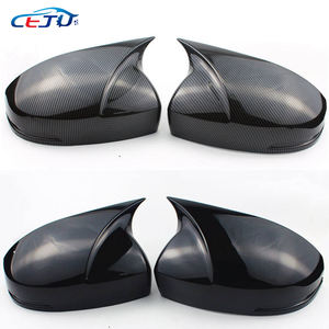Глянцевые черные чехлы для зеркал заднего вида, для Honda Fit Jazz 3th RS GK5 GH7 GP5 GP5 2014-2020 - Product Image 2