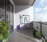NEP Offre Spéciale 1000W Solaire Micro Onduleur DC-DC Convertisseur pour Balcon Système de Stockage d'Énergie Batterie IP67 Réseau Transformateur