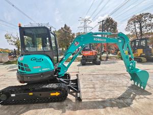 รถขุดมือสองญี่ปุ่น KOBELCO SK35 รถขุดขนาดเล็กญี่ปุ่น 3 3.5 ตัน SK35SR ราคาถูกที่สุด 3T 3.5T รถขุดดีเซลพร้อมเครื่องยนต์ YANMAR - Product Image 3