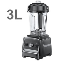 3 Liter Capaciteit Sapblender 2200W Commerciële Heavy Duty Fruitpers Blender Smoothie Maker Keuken Staande Blender
