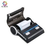 Imprimante mobile d'étiquettes en papier thermique direct avec autocollant adhésif portable avec étiquettes d'expédition mobile de 19mm ou 3/4 "Core