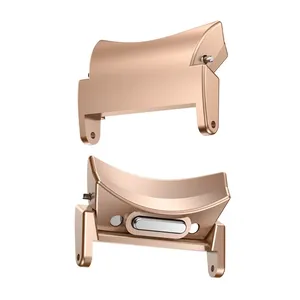 Connecteur pour Samsung <span class=keywords><strong>Galaxy</strong></span> Watch 6 5 4 Adaptateur en acier inoxydable <span class=keywords><strong>Galaxy</strong></span> Watch6 <span class=keywords><strong>Classic</strong></span> 47mm 43mm 42 <span class=keywords><strong>46mm</strong></span> Quick Fit - Product Image 5