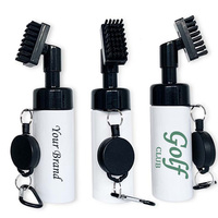 Prêt à Expédier Accessoires de Golf quantité minimale de commande Bas Vente Chaude Brosse de Nettoyage de Club de Golf