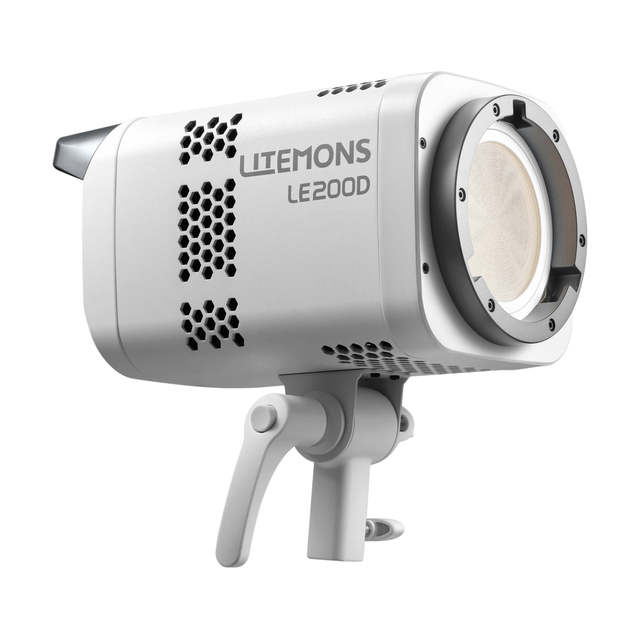 Godox LE200D Litemons LED Video Light Max 220W Continuous Lighting Wireless /DMX/NFC Control Bowens Mount for Studio Livestream