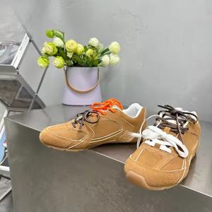 Nouvelles baskets de sport décontractées tendance de haute qualité, originales, en cuir véritable et maille respirante, pour l'hiver, le printemps et l'automne 2026 - Product Image 5
