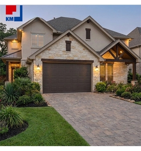 <span class=keywords><strong>Porte</strong></span> de garage <span class=keywords><strong>sectionnelle</strong></span> en acier isolé de qualité supérieure, <span class=keywords><strong>porte</strong></span> de garage automatique à panneaux sandwich solides pour usage résidentiel - Product Image 2