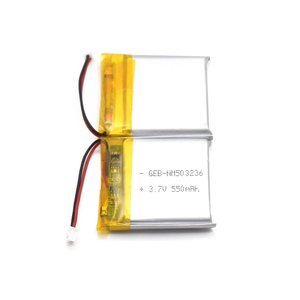 구리 탭을 가진 콜럼cb 증명서 주문을 받아서 만들어진 503236 재충전용 리튬 중합체 건전지 3.7V Lipo 건전지 - Product Image 2