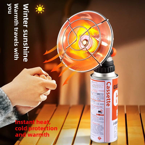 Stufa a Gas in Ceramica per Esterni ad Alta Efficienza Energetica con Telecomando e Protezione dal Surriscaldamento per Escursionismo e Campeggio - Product Image 4