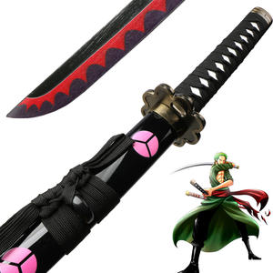 Newst — jouet épée de Ninja en bois de 104cm, Katana, inspiré <span class=keywords><strong>du</strong></span> dessin animé, accessoire de Cosplay, Roronoa Zoro - Product Image 5