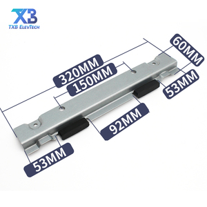 Универсальный длинный кронштейн-слайдер для лифтовых дверей с железным основанием для вилл, отелей, апартаментов, больниц, автомобильных и многослойных дверей - Product Image 4