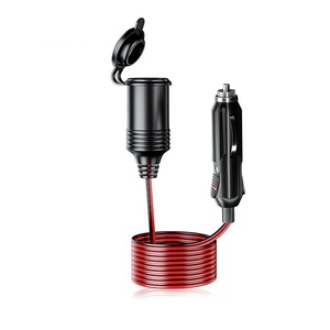Entrada 12V-24V Salida 4A 15A 60A 6A 8A Extensión de enchufe para encendedor de coche - Product Image 1
